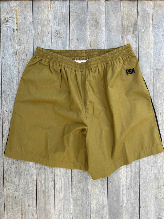 Girls Shorts `Bondi´ Khaki with stripe on the side