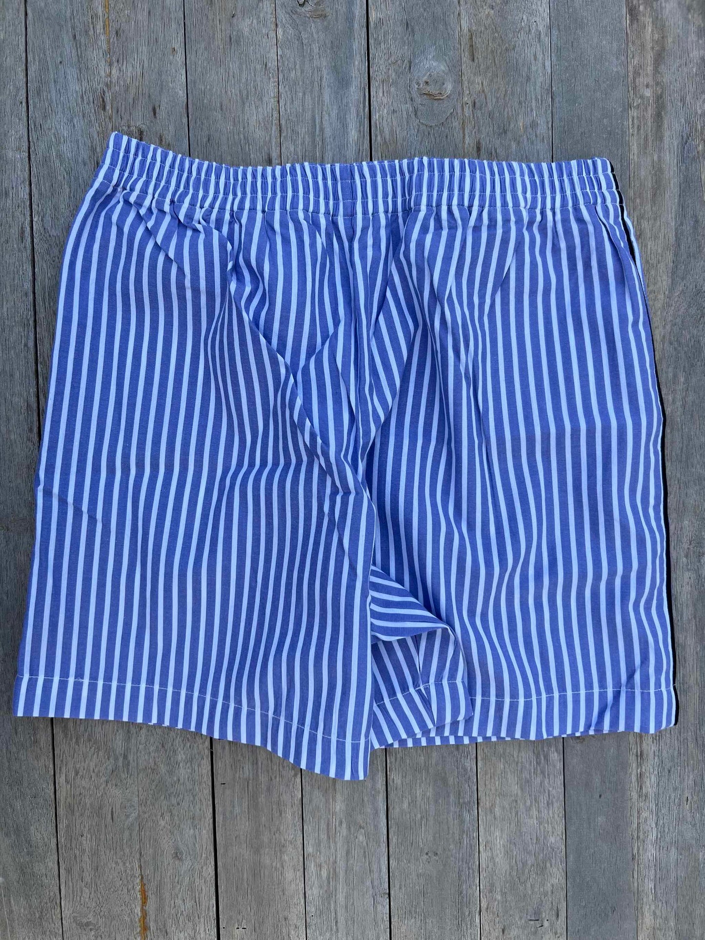 Girls Shorts `Bondi´ Blue/White with stripe on the side