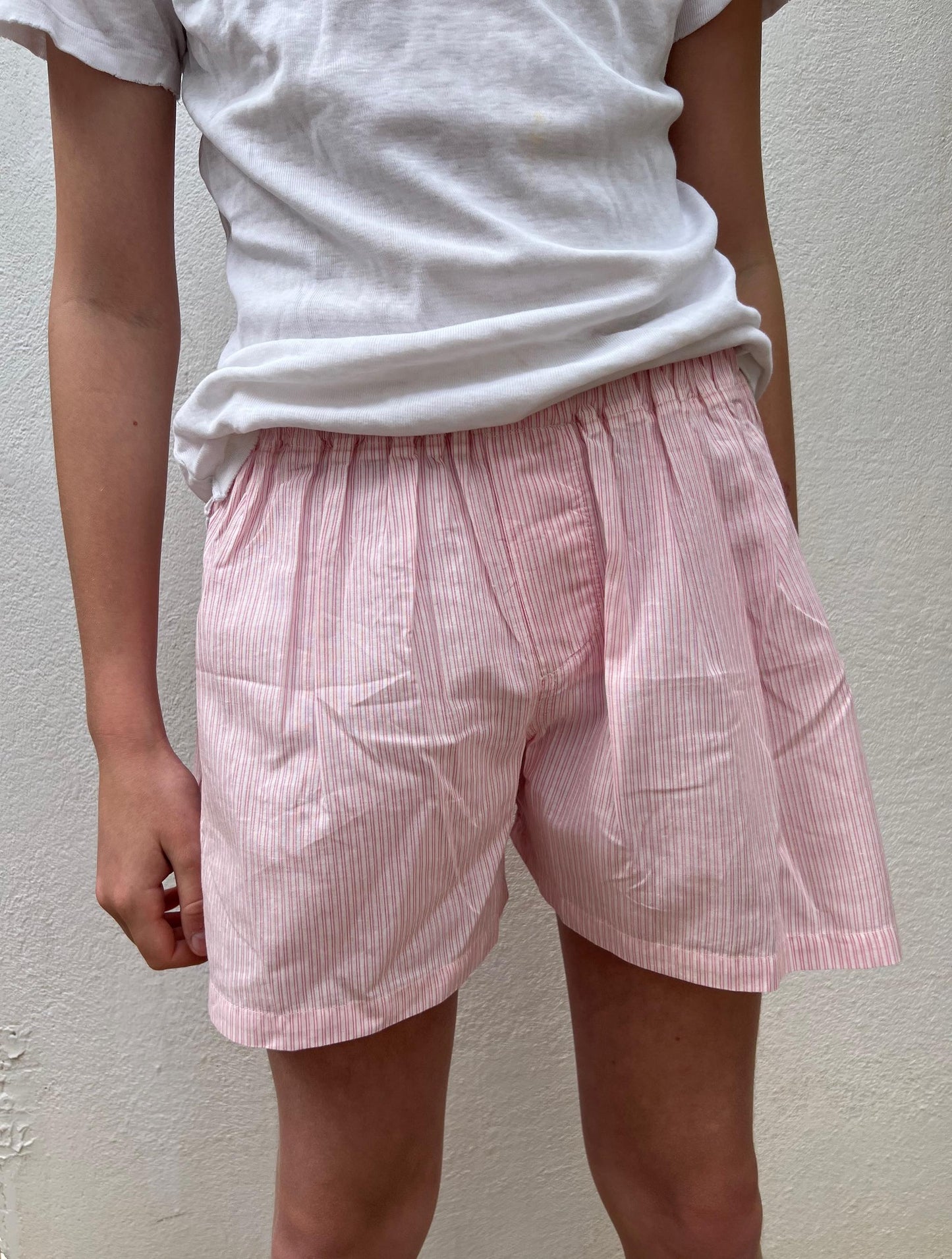 Boys Boxershorts `Franqui´ Pink White Stripes