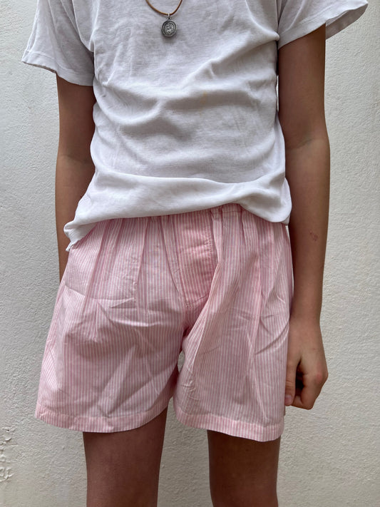 Boys Boxershorts `Franqui´ Pink White Stripes