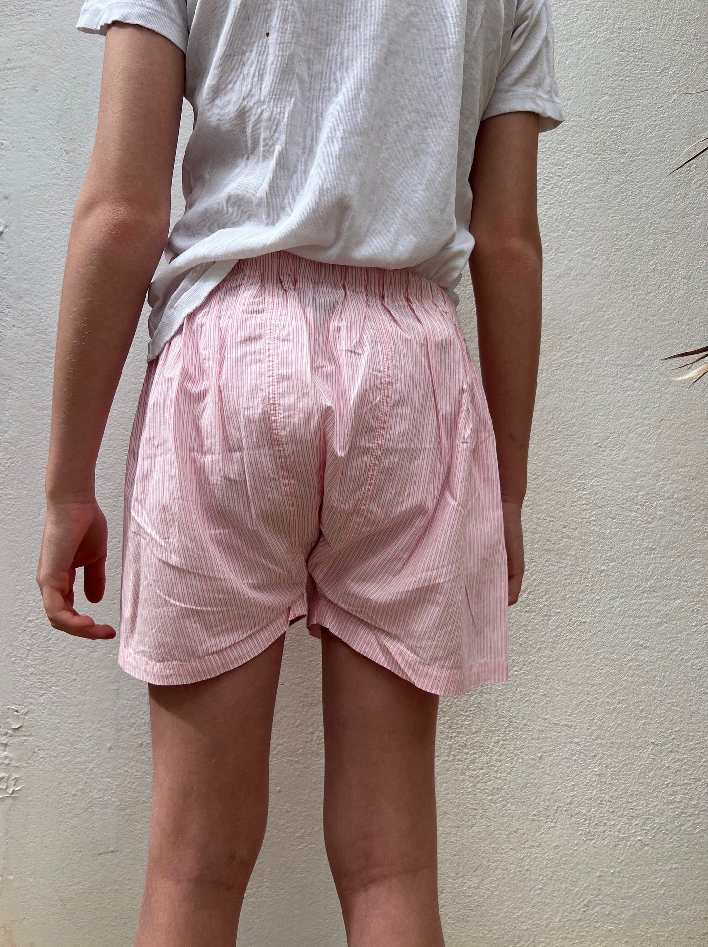 Boys Boxershorts `Franqui´ Pink White Stripes